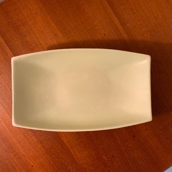 “Alan Compton Creations” green blue tray. Royal Norfolk Pottery England. MCM VTG - Picture 2 of 4